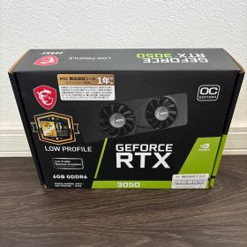 MSI GeForce RTX 3050 LP E 6G OC