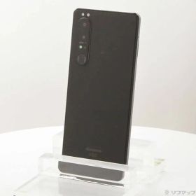 ソフマップ 〔中古品〕 Xperia 1 III 256GB フロストブラック SO-51B docomoロック解除SIMフリー【198】