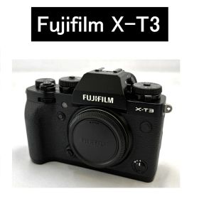 【中古】フジフイルム X-T3 ボディ ブラック 黒 ミラーレス一眼