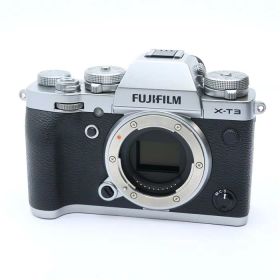 【中古】 《美品》 FUJIFILM X-T3 ボディ シルバー 【トップカバー部品交換/各部点検済】 [ デジタルカメラ ]