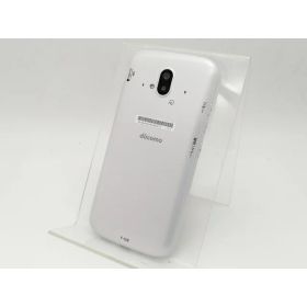 【中古】Fujitsu docomo 【SIMフリー】 らくらくスマートフォン ホワイト 4GB 64GB F-52B【なんば】保証期間1ヶ月【ランクB】