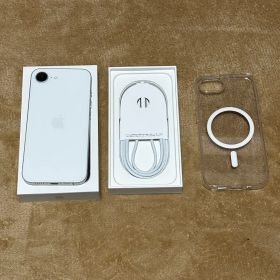 【美品】iPhone 16e 128GB SIMフリー ホワイト
