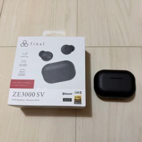 美品 final ZE3000 ワイヤレス イヤホン ブラック