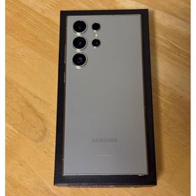 サムスン(SAMSUNG)の【美品】Galaxy S24 Ultra｜512GB｜グレー｜SIMフリー版(スマートフォン本体)