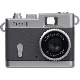 ケンコー(Kenko) DSC-PIENI II GY(グレー) PIENI2 ピエニ2 トイカメラ 131万画素デジタルカメラ