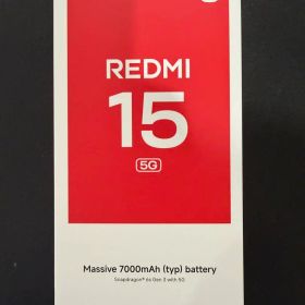 [新品未開封] Redmi 15 5G Titan Gray SIMフリー