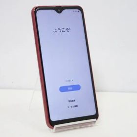 スマートフォン 本体 Galaxy A23 5G SCG18 Samsung au SIMフリー 残債なし 64GB レッド