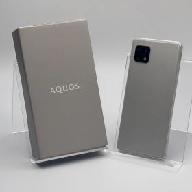 【箱付き訳あり】AQUOS sense6 SHG05 シルバー SIMフリー 白ロム
