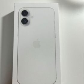 アップル(Apple)のiPhone16 Plus 256GB ホワイト(スマートフォン本体)