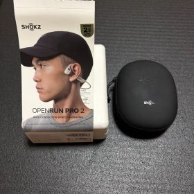 【美品】SHOKZ Openrun Pro2 ワイヤレスイヤホン 大迫傑モデル