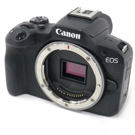 キヤノン(Canon)の[中古] CANON EOS R50 ボディ ミラーレス一眼 ブラック eos-r50-body-bk[良い(B)](ミラーレス一眼)
