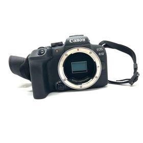 キヤノン(Canon)の【全額返金保証】【最速発送】Canon デジタル一眼 EOS R10 ボディ ブラック 美品 動作確認済(ミラーレス一眼)