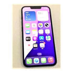 中古 Apple iPhone14 256GB ブルー MPWN3J／A SIMフリー