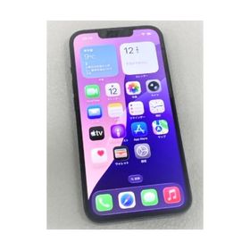 中古 Apple iPhone14 256GB ミッドナイト MPVW3J／A SIMフリー
