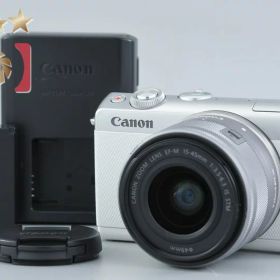 【中古】Canon キヤノン EOS M100 EF-M 15-45 IS STM レンズキット ホワイト