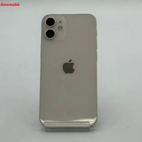 【中古】iPhone12 mini 128GB ホワイト MGDM3J/A Apple版SIMフリー ジャン