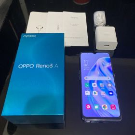 OPPO Reno3 A グラデーションブルー 本体＋付属品