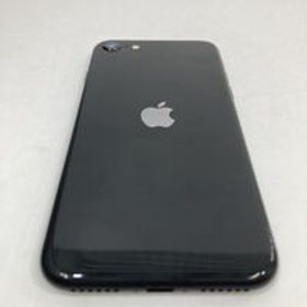 中古 【SoftBank】Apple iPhoneSE 4.7インチ (第2世代/2020) 128GB (ブラック) MXD02J/A 142486 状態： Bランク
