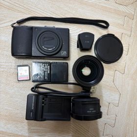 RICOH GR DIGITAL iii+ GW-2レンズ + GV-1