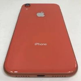 中古 【au】 Apple iPhoneXR 6.1インチ 128GB (コーラル) MT0T2J/A 138419 状態： C:並品