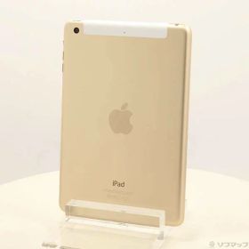 【中古】Apple(アップル) iPad mini 3 64GB ゴールド MGYN2J／A au 【262-ud】