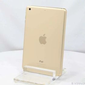 【中古】Apple(アップル) iPad mini 3 128GB ゴールド MGYK2J／A Wi-Fi 【349-ud】