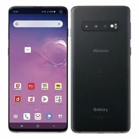 【中古】【安心保証】 Galaxy S10 SC-03L[128GB] docomo プリズムブラック