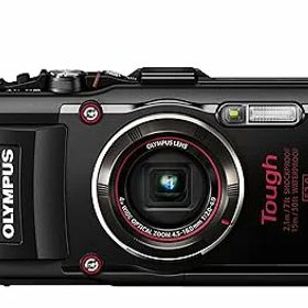 【中古】【良い】OLYMPUS デジタルカメラ STYLUS TG-4 Tough ブラック 1600万画素CMOS F2.0 15m 防水 100kgf耐荷重 GPS+電子コンパス&内蔵Wi-Fi TG-4 BLK