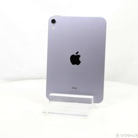 〔中古〕Apple(アップル) iPad mini 第6世代 256GB パープル MK7X3J／A Wi-Fi〔305-ud〕