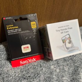 【新品未開封】insta360 GO Ultra白（+MicroSD128GB）