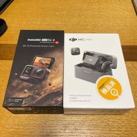 Insta360 Acc Pro 2・dji mic mini