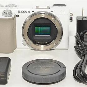 805★ほぼ新品・ショット数811回★SONY α6100 ボディ ホワイト ILCE-6100 W