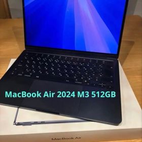 【美品】MacBook Air 2024 13インチ M3 512GB