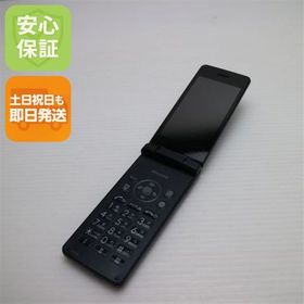 安心保証 良品中古 SH-02L AQUOS ケータイ ブラック 本体 白ロム