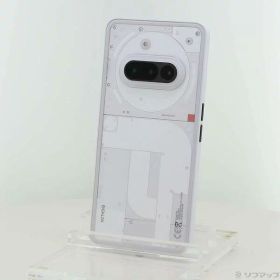 【中古】Nothing Phone (3a) 128GB ホワイト A10400155 SIMフリー 【269-ud】
