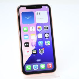 docomo SIMフリー iPhone XR 128GB コーラル