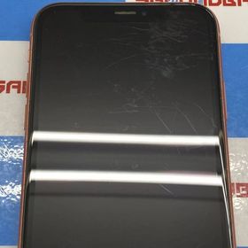 即日発送可iPhoneXR 128GB コーラル MT0T2J/A au版SIMフリー