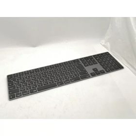 【中古】Apple Magic Keyboard（2018/テンキー付き/A1843） - 日本語（JIS） スペースグレイ MRMH2J/A【ECセンター】保証期間1週間