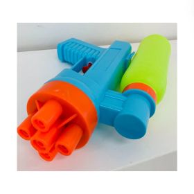 【人気商品】【新着商品】最大飛距離4m デカタンク 22cm 14.5cm 水鉄砲 5.5cm プレミアム水色