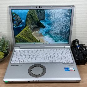 DVDモデル・美品＞軽量 Panasonic レッツノート CF-SV1 RDAVS NVMe 16GB/256 Office2024 ノートPC