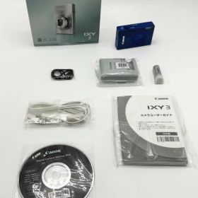 中古 Canon デジタルカメラ IXY 3 約1010万画素 光学12倍ズーム ブルー IXY3(BL) カメラ デジカメ 入学式 入園式 卒業式 卒園式 歓迎会 送迎会 自撮り セルフィー 花見 旅行 ブラブラ 思い出 想い出 日常 Vlog カメラ男子 カメラ女子