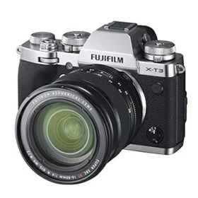 【中古】 富士フイルム(FUJIFILM) ミラーレス一眼カメラ X-T3 XF16-80mmレンズキット シルバー X-T3LK-1680-S