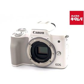 【中古】 【美品】 キヤノン EOS Kiss M ボディ ホワイト