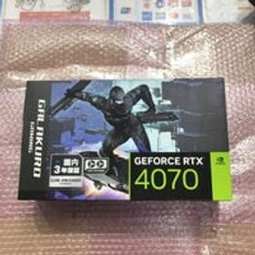 中古 玄人志向 GG-RTX4070-E12GB/DF (RTX4070 12GB) 5160000800 状態： Bランク