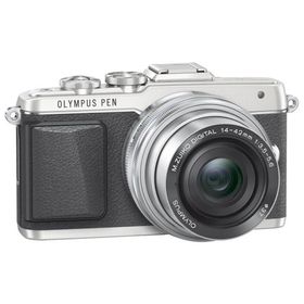 OLYMPUS ミラーレス一眼 PEN E-PL7 14-42mm EZレンズキット シルバー E-PL7 EZ LKIT SLV