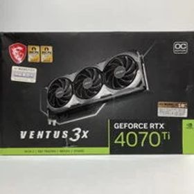 中古 MSI GeForce RTX 4070 Ti VENTUS 3X 12G OC (RTX4070Ti 12GB) 154205 状態： Bランク