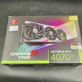 中古 MSI GeForce RTX 4070 Ti GAMING X TRIO 12G (RTX4070Ti 12GB) 154204 状態： Cランク