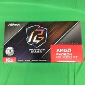 中古 ASRock RX7800XT PG 16GO RX7800XT Phantom GamingOC (RX7800XT 16GB) 162733 状態： Cランク