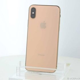 〔中古〕Apple(アップル) iPhoneXS 512GB ゴールド MTE52J／A SIMフリー〔276-ud〕