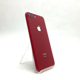【最速発送】 iPhone 8 Plus 64GB レッド au SIMフリー 白ロム【難有】 72%